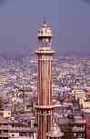 Minaret de la Jama Masjid, Old Delhi