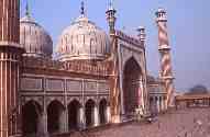 Parvis de la Jama Masjid, Old Delhi