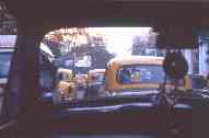 Marée de taxis jaunes, Kolkata